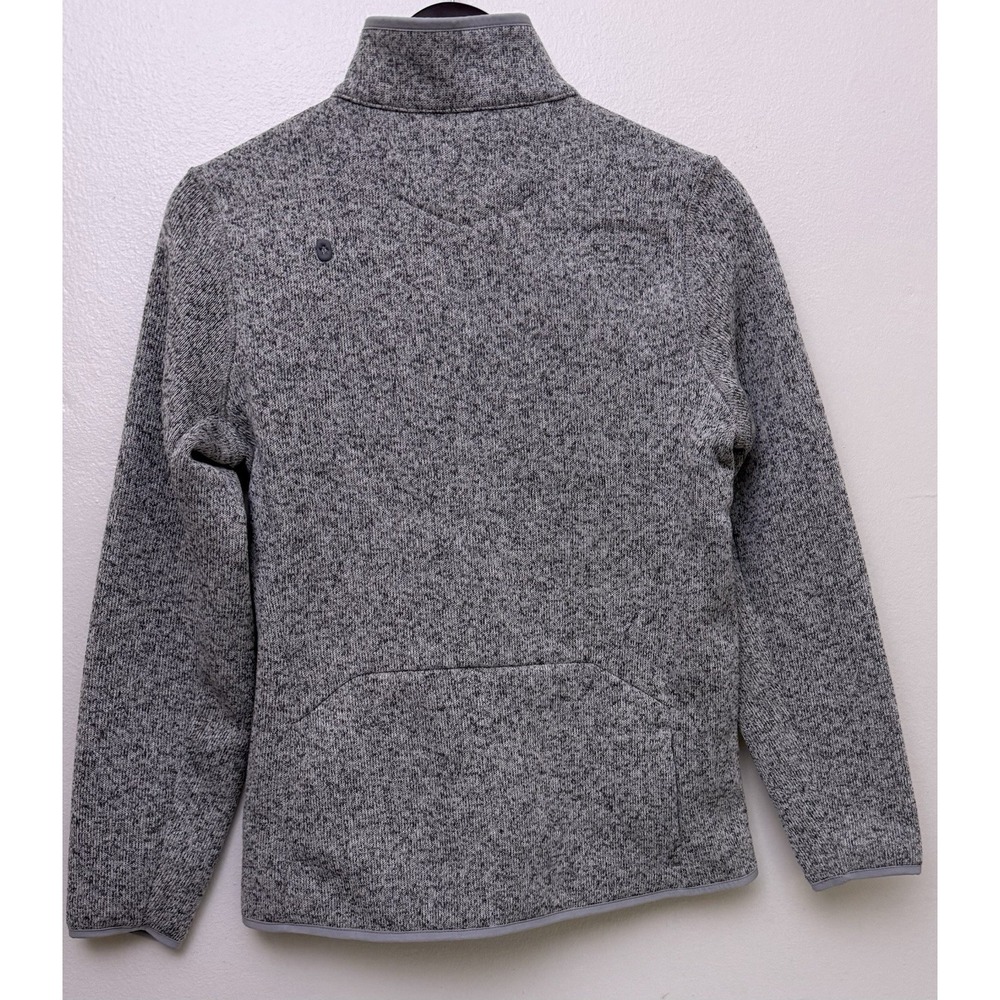 NWT FIGS Scrub Full Zip Jacket Gray On Shift Sweater Knit Women's XS - Picture 3 of 6